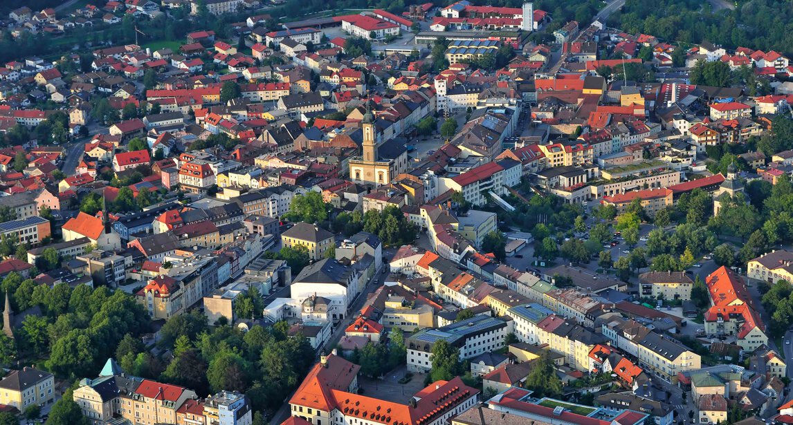 traunstein, chiemgau, stadt, chiemsee, landkreis traunstein, kreisstadt traunstein | © Chiemgau Tourismus