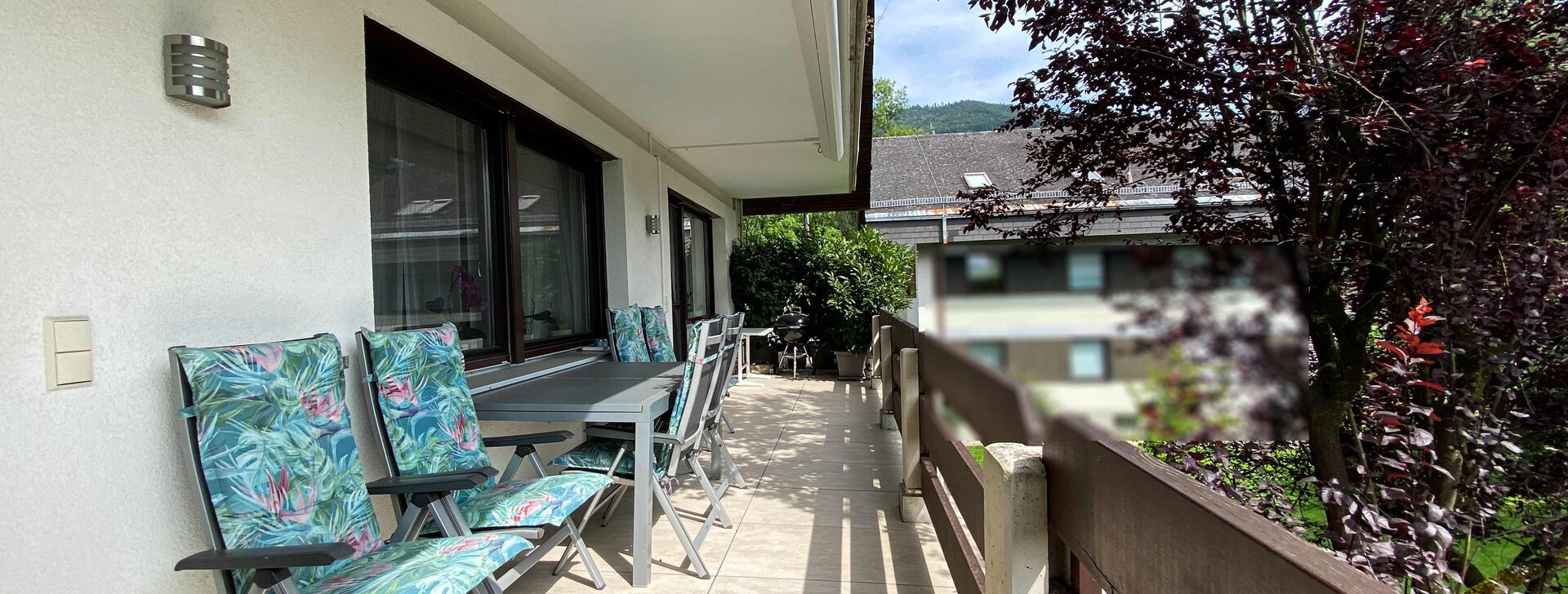 Balkon, 4-Zimmer-Wohnung in Salzburg, Immobilie kaufen, Stadtteil Aigen | © HausBauHaus GmbH 