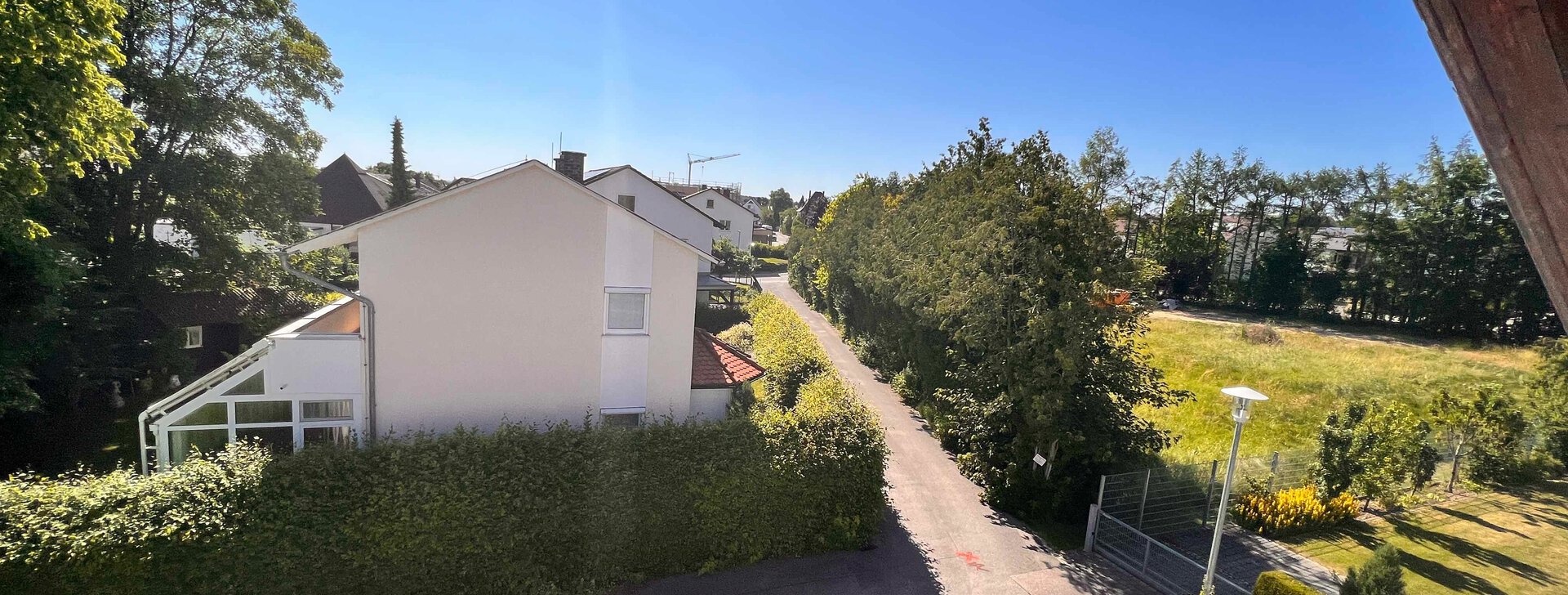 Aussicht, Mehrfamilienhaus mit Halle kaufen, Großes Grundstück, Niederbayern, Eggenfelden | © HausBauHaus GmbH